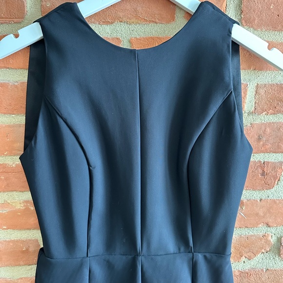 Misha Collection Siran Backless Asymmetrical Black Dress. Size 4. - Picture 4 of 7